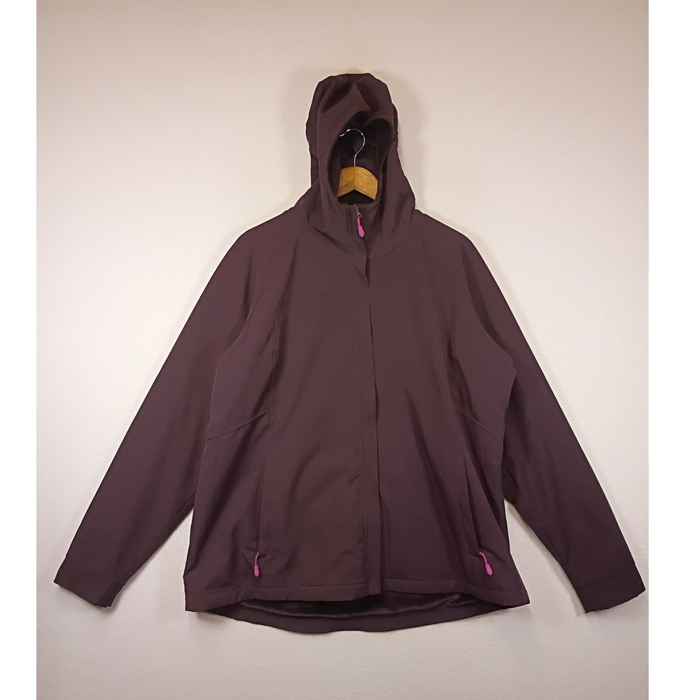 Gorpcore Kirkland Signature Womens XXL Softshell Faux Fur Lined Hooded Jacket